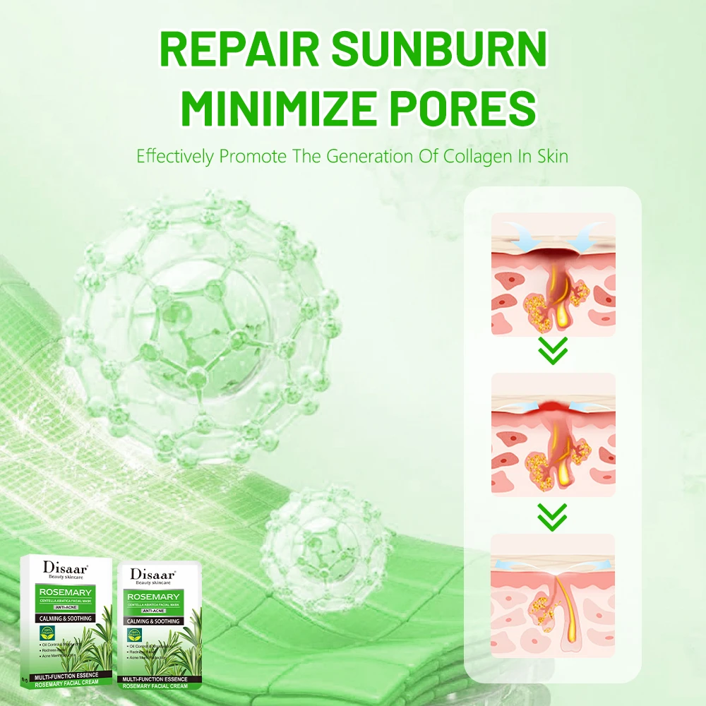 Disaar Rosemary & Centella Facial Mask - 4