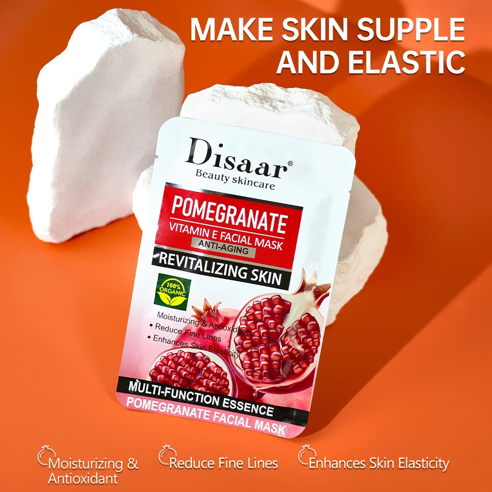 Pomegranate Vitamin E Facial Mask - 3
