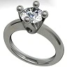 Beads Pronds Engagement Ring -C1 - 3