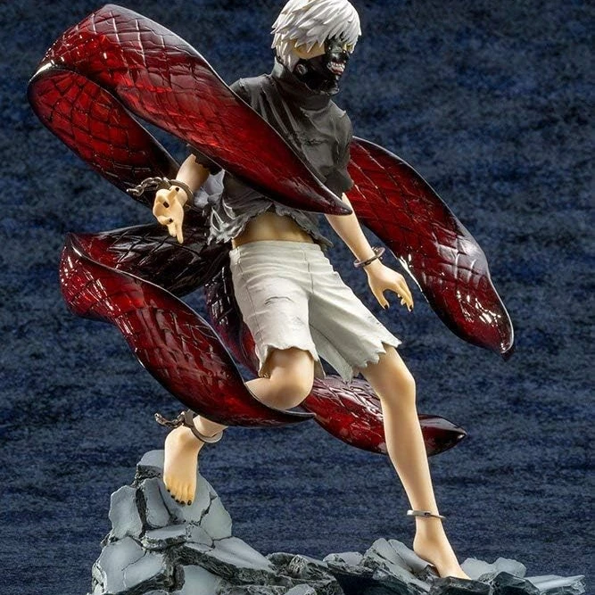 Kotobukiya Tokyo Ghoul Ken Kaneki Awakened Ver. Artfx J Statue (RARE) (open Box) - 7