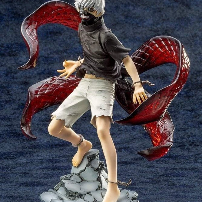 Kotobukiya Tokyo Ghoul Ken Kaneki Awakened Ver. Artfx J Statue (RARE) (open Box) - 8