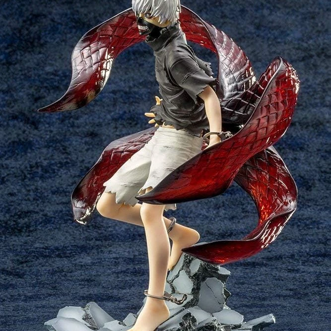 Kotobukiya Tokyo Ghoul Ken Kaneki Awakened Ver. Artfx J Statue (RARE) (open Box) - 10