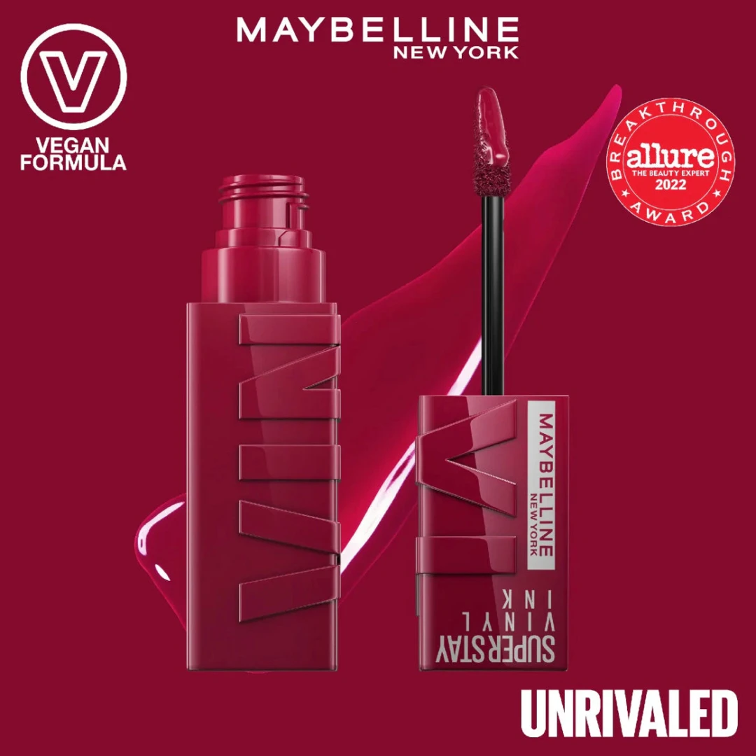 Maybelline Super Stay Vinyl Ink Long Lasting Liquid Lipcolor - Lipstick - 3
