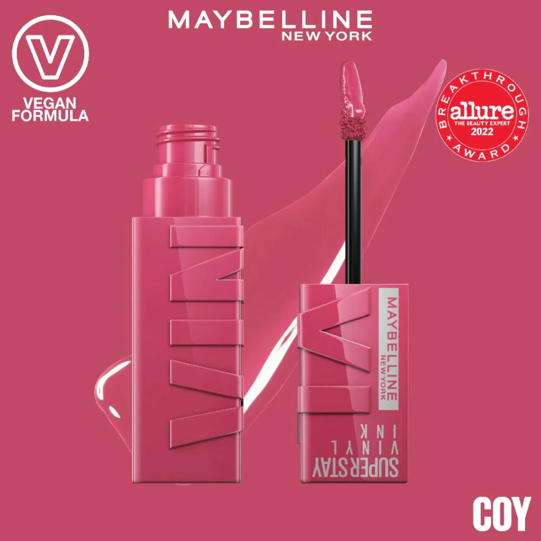 Maybelline Super Stay Vinyl Ink Long Lasting Liquid Lipcolor - Lipstick - 4