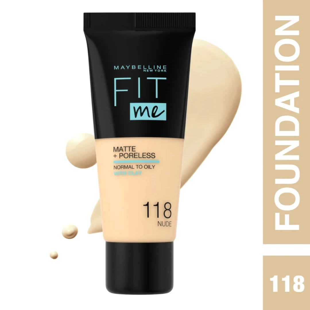 Maybelline Fit Me Matte + Poreless Liquid Foundation - 4
