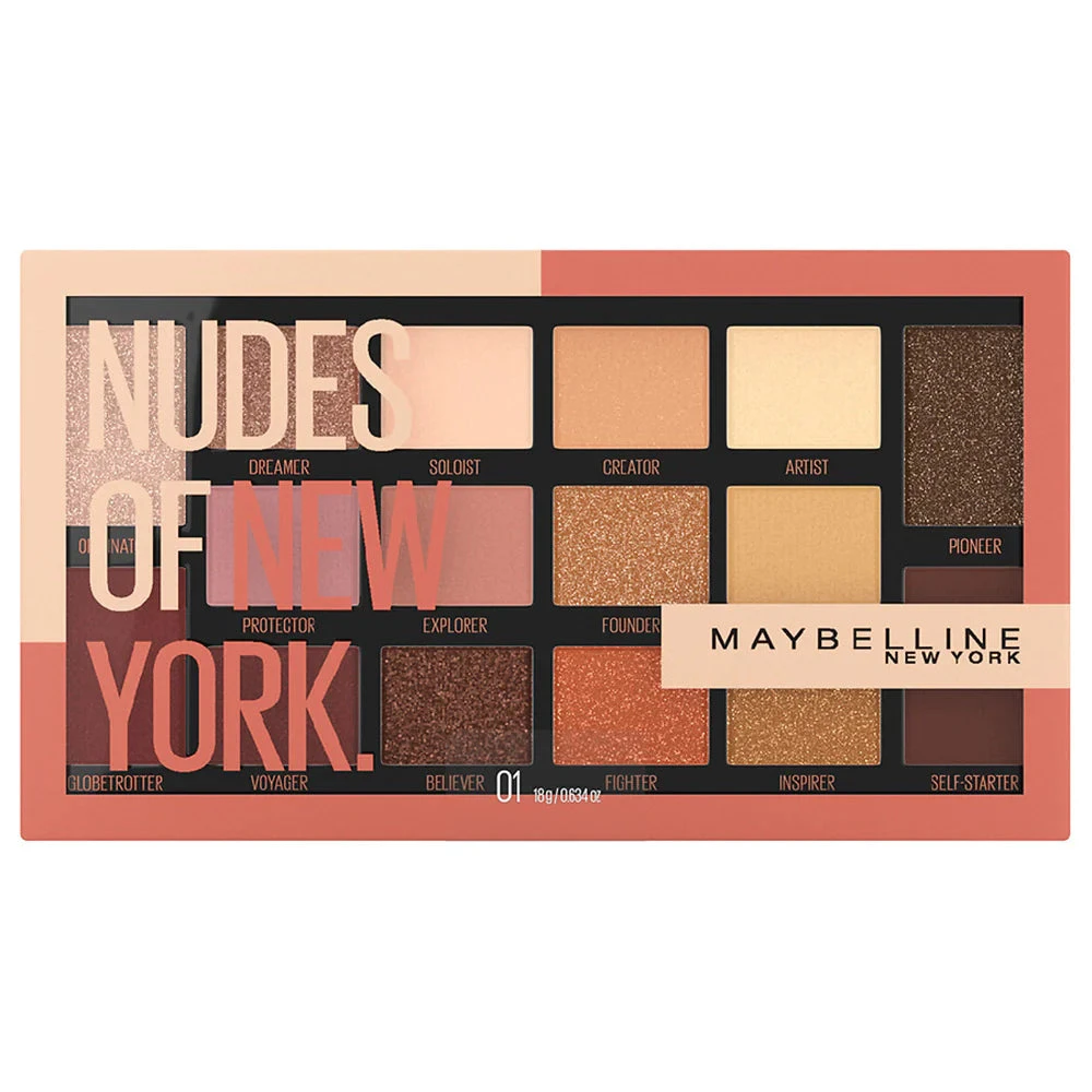 Maybelline Nudes of New York Eyeshadow Palette