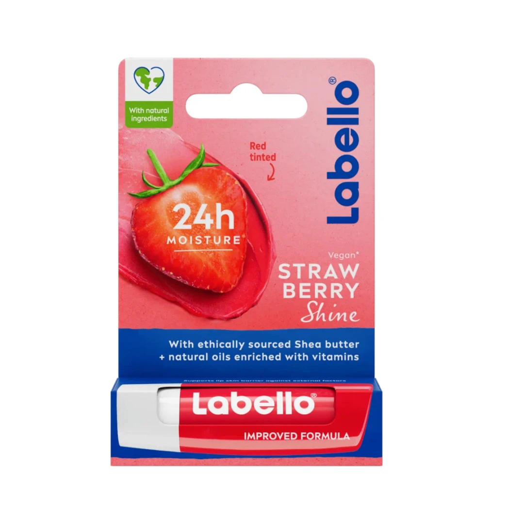 Straw berry  Shine Lip Balm