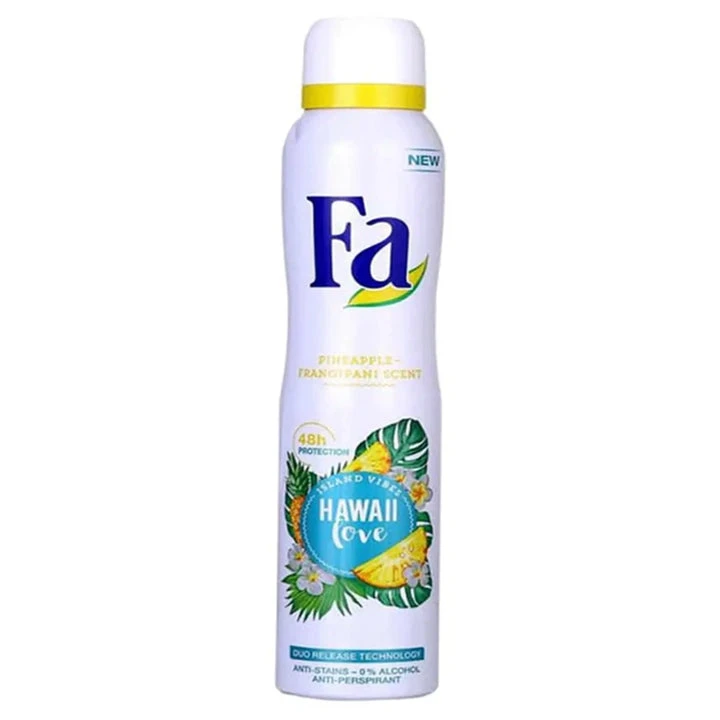 FA BODY SPRAY 150ML HAWAII LOVE PINEAPPLE