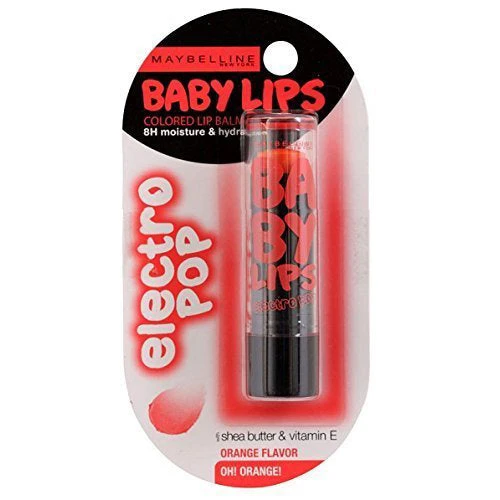 MAYBELLINE Baby Lips Electro Pop Orange Flavour Lip Balm