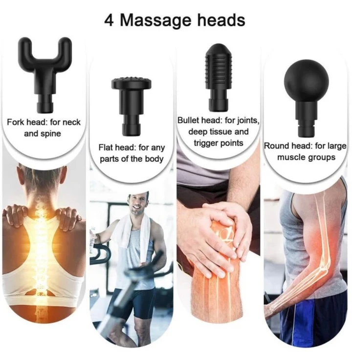 6 Levels Massage Gun - 8