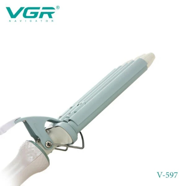 VGR V597, Professional Wavy Hair 5 Barrels Curling Iron - 6