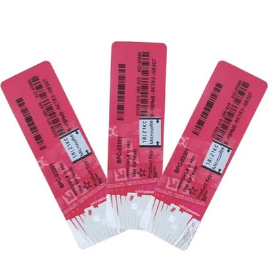 Microsoft Windows 11 Pro 64 BIT Label Sticker Product Key