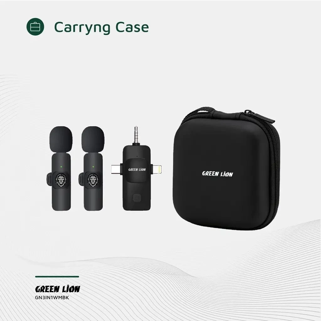 Green Lion 3 in 1 Microphone