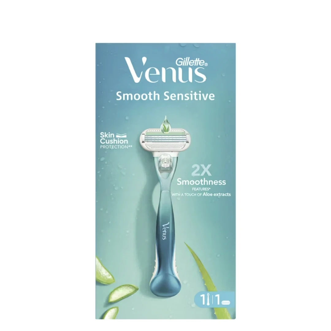 Gillette Venus smooth Hair Removal Razor for women with aloevera