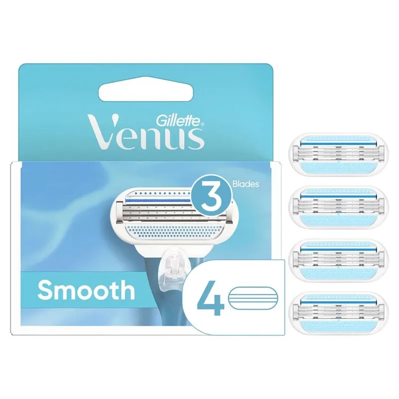 Venus Razor Smooth Shave with Aloe-Infused Lubrastrip & 3-Blade Comfort