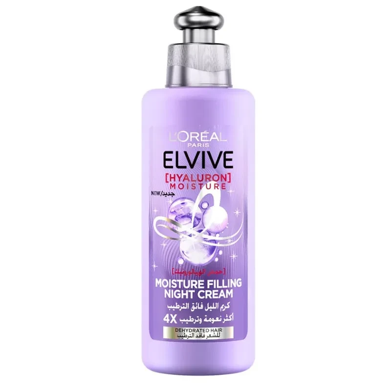 200ml L'Oreal Paris Elvive Hyaluron Moisture Filling Night Cream