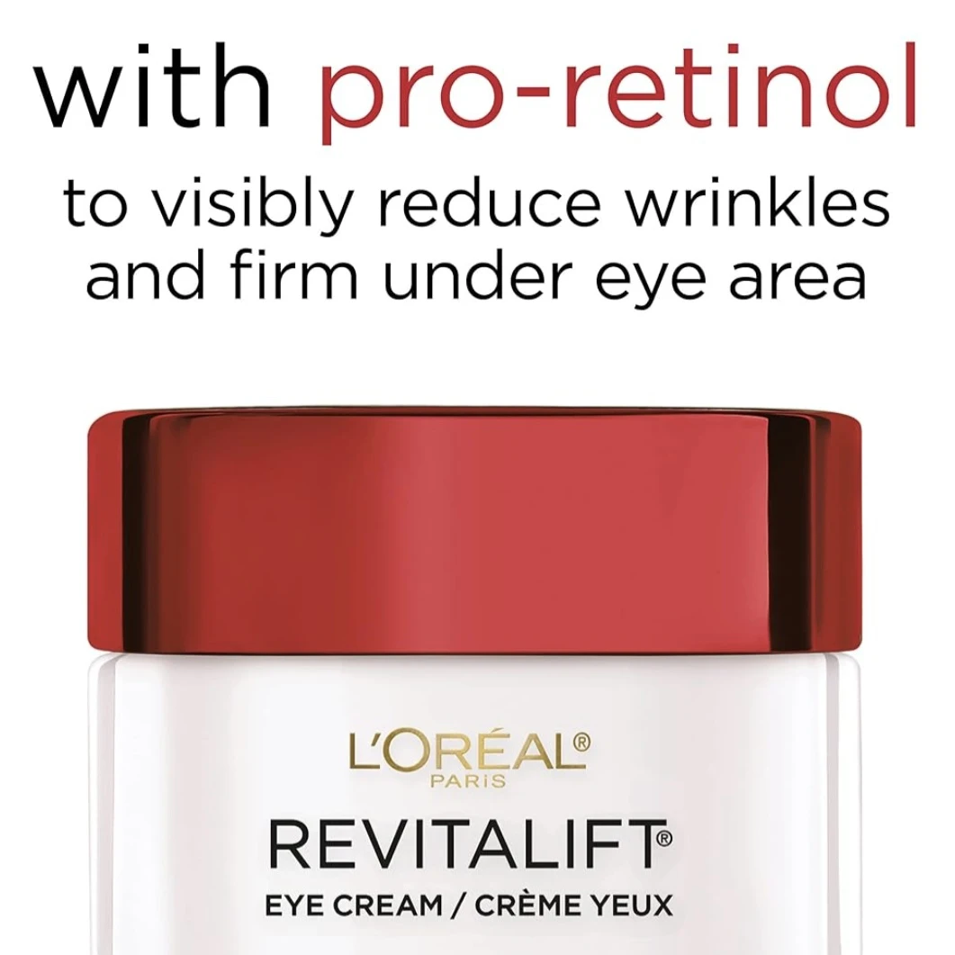 L'Oréal Revitalift Anti-Wrinkle & Firming Eye Cream 1.7 Oz | Reduce Wrinkles & Dark Circles In 4 Weeks - 8