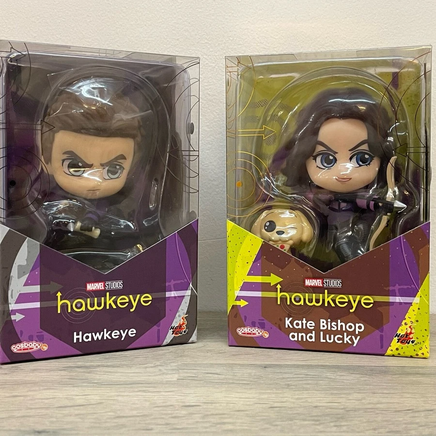 Hawkeye (2021) - Kate Bishop & Lucky Cosbaby (S) Hot Toys Figure
