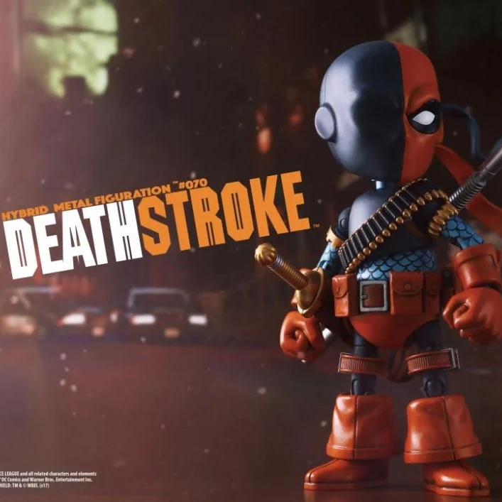 DC Comics Hybrid Metal Figuration #70 Deathstroke Figure - 3