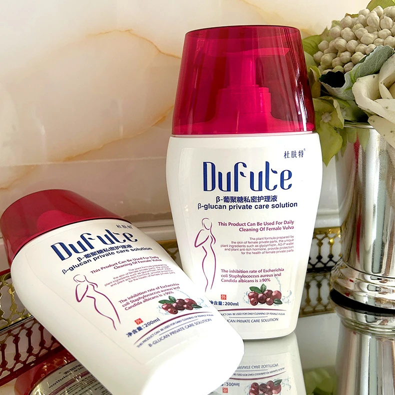 Dufute b-glucan ptivate care solution this product can bd used for daily cleaning of female vulva