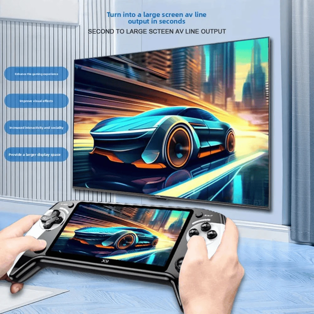 X9 Retro Handheld Game Console - 5