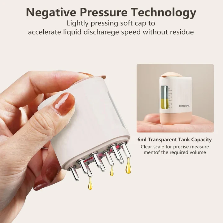 2 In 1 Electric Hair Oil Applicator And Scalp Massager - 6