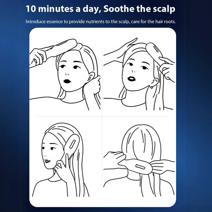 Electric Scalp & Hair Care – EMS, LED Therapy - 2