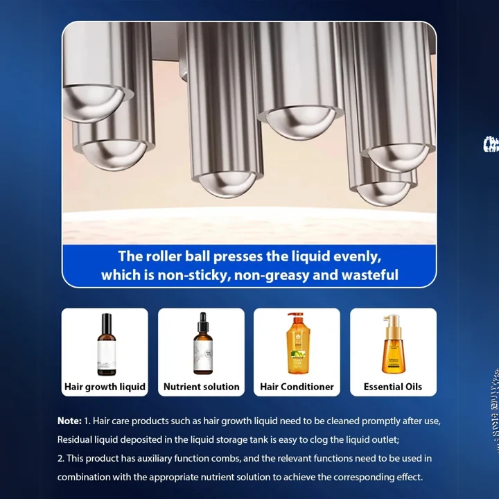 Electric Scalp & Hair Care – EMS, LED Therapy - 4