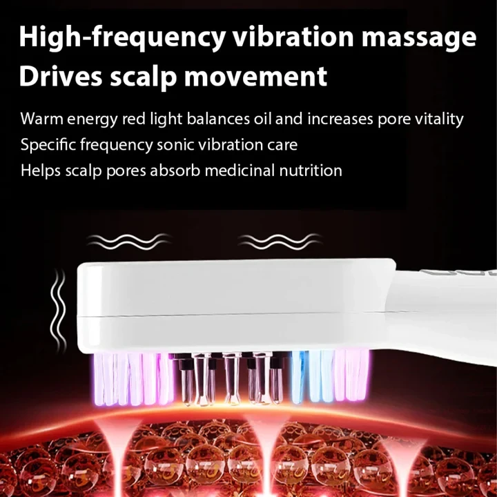 Electric Scalp & Hair Care – EMS, LED Therapy - 8