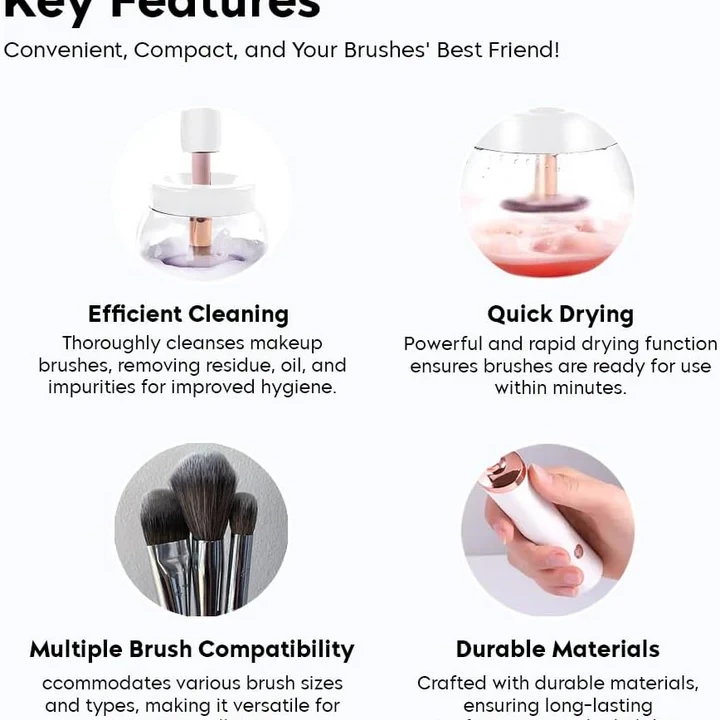 Makeup Brush Cleanser: Cleans All Brush Types & Sizes - 7