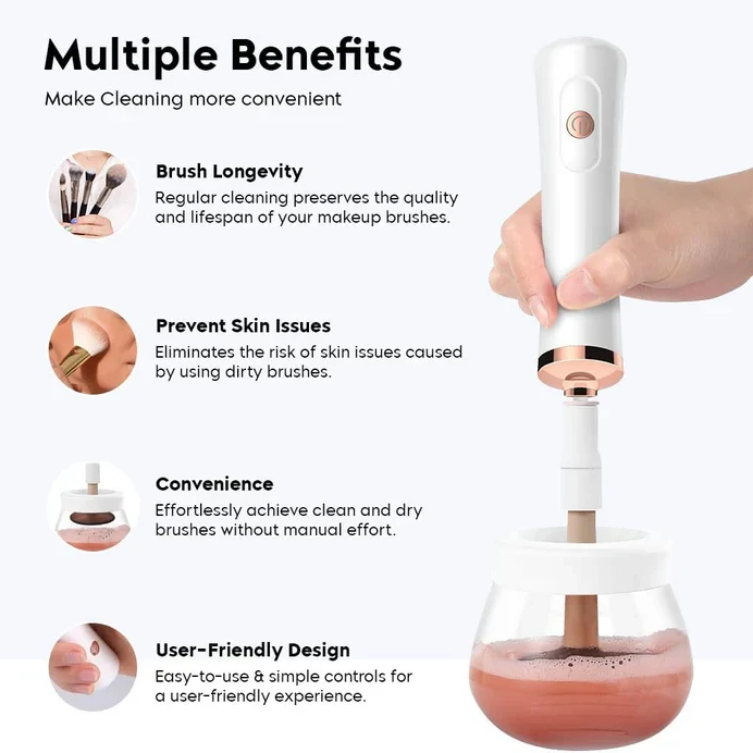 Makeup Brush Cleanser: Cleans All Brush Types & Sizes - 8