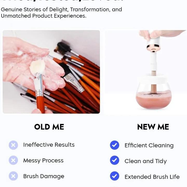 Makeup Brush Cleanser: Cleans All Brush Types & Sizes - 14