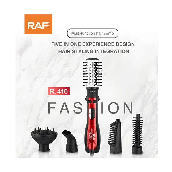 5 In 1 RAF Professional Hair Dryer High Pressure Professional Salon Blow Dryer 1200W R416 Blow Dryer 1200W R416 - 10