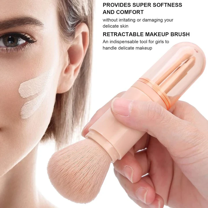 4-in-1 Portable Makeup Brush Set - 2