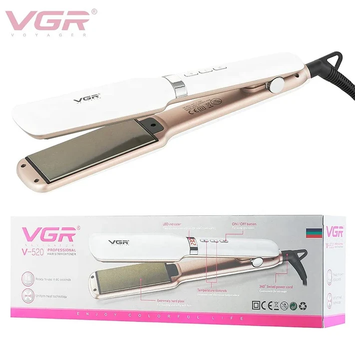 VGR Professional Hair Straightener V520 - 7