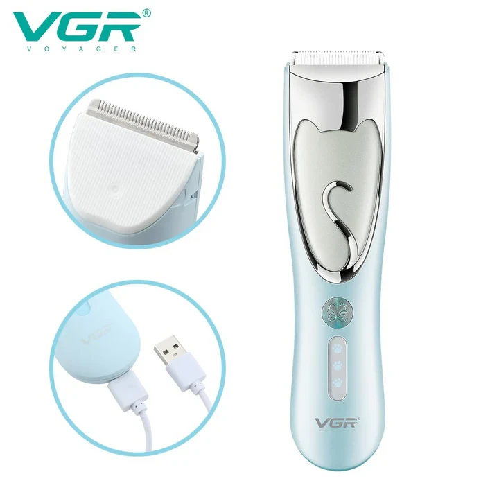 VGR V203 Cordless Dog Clippers Waterproof - 5