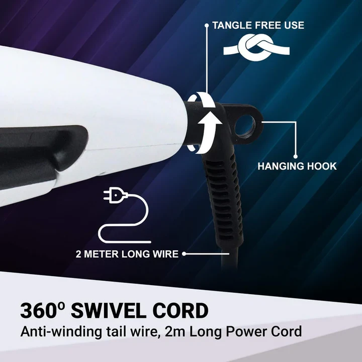 VGR V511 Flat Iron Anti-Static Flat Iron With Ceramic Plates And Lcd Display Hair Straightener - 5