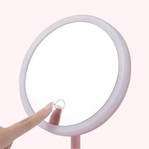 Portable Magnifying Makeup Mirror With Rechargeable LED Lights - 5