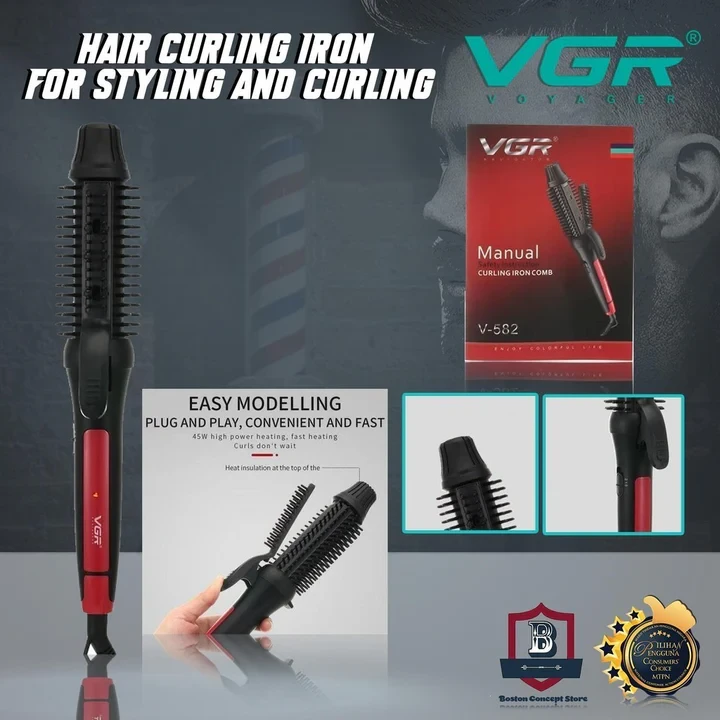 Ceramic Hair Styling VGR V582 - 3