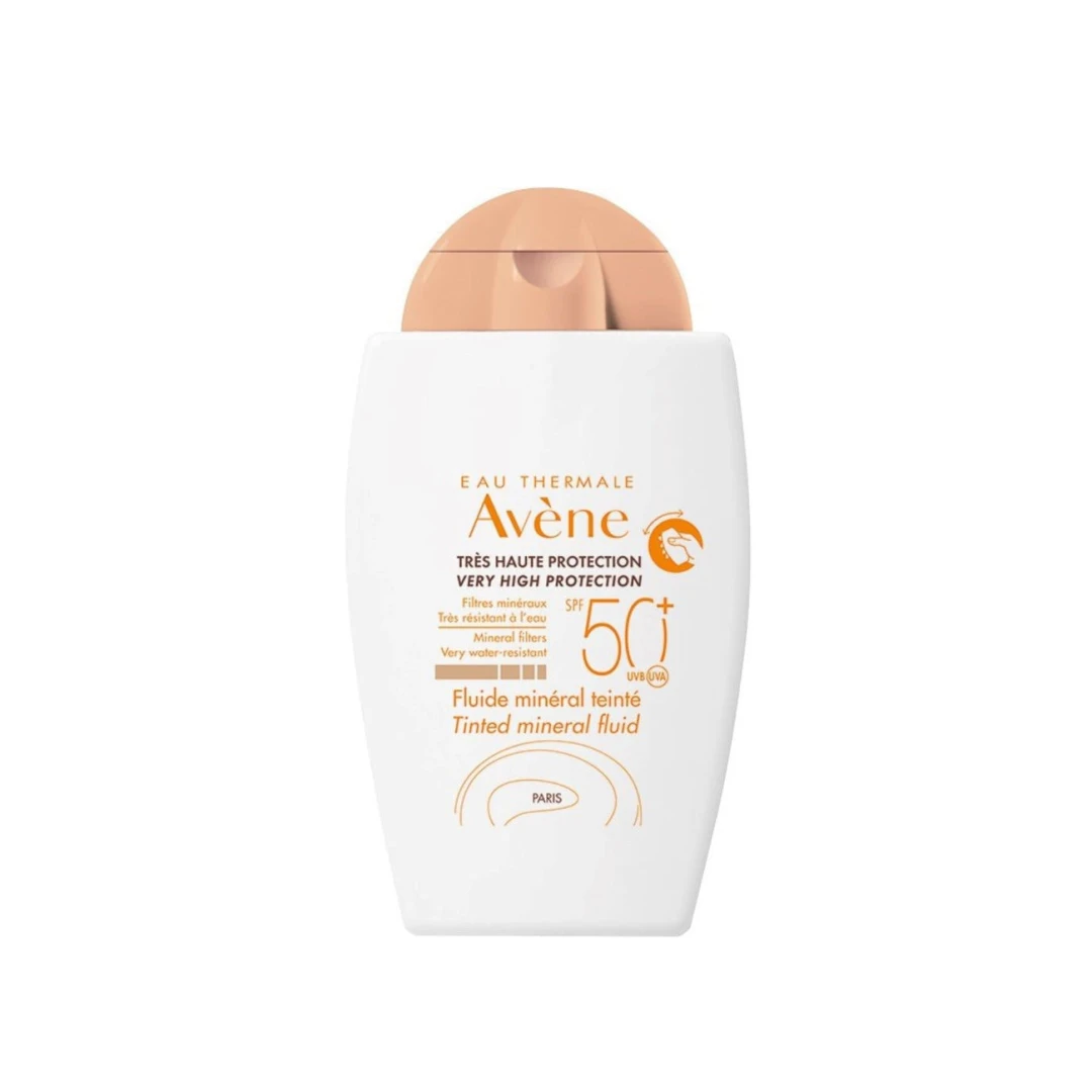 Avène Tinted Mineral Fluid Very High Protection SPF50+