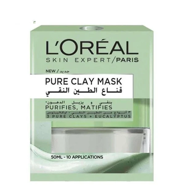 L'Oréal Paris Pure Clay Mask Mattifiying and purifying Reviewers