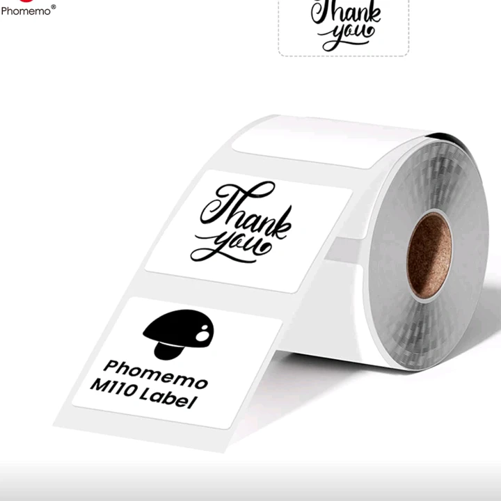 لفة ورق ملصقات حرارية