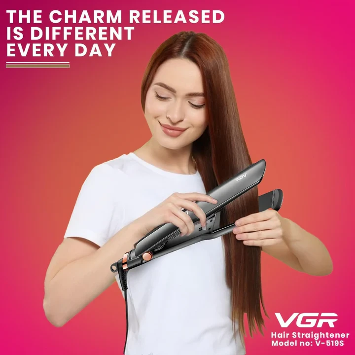 VGR V519 Professional Hair Straightener - 5