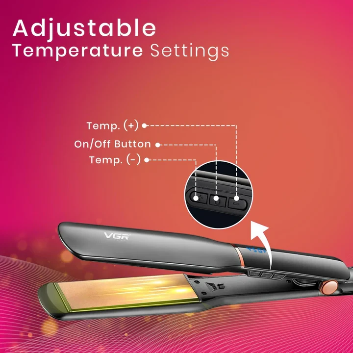 VGR V519 Professional Hair Straightener - 6