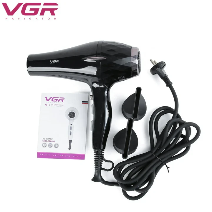 VGR V413 Professional Hair Dryer 2200W High Power - 3