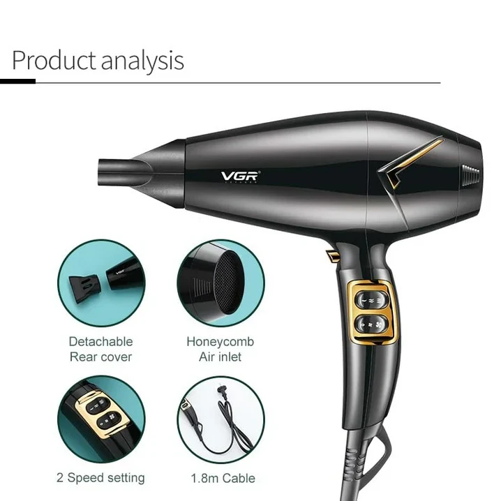 VGR V423 Professional Hair Dryer - 2