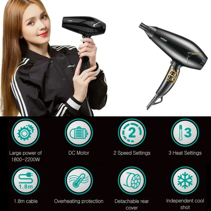VGR V423 Professional Hair Dryer - 6