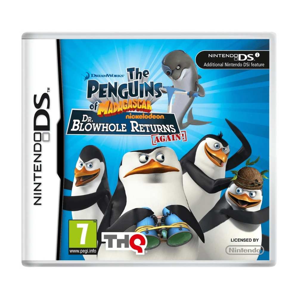 Penguins of Madagascar Dr. Blowhole Returns Again- Nintendo DS (Used)