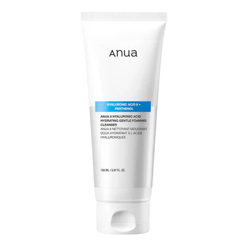 ANUA 8 hyaluronic acid hydrating gentle foaming cleanser