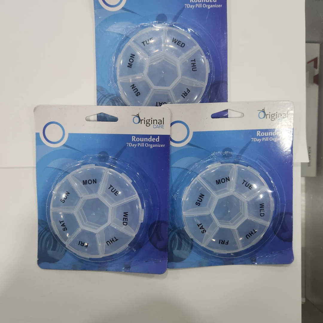 Days Pill Box Round - 2